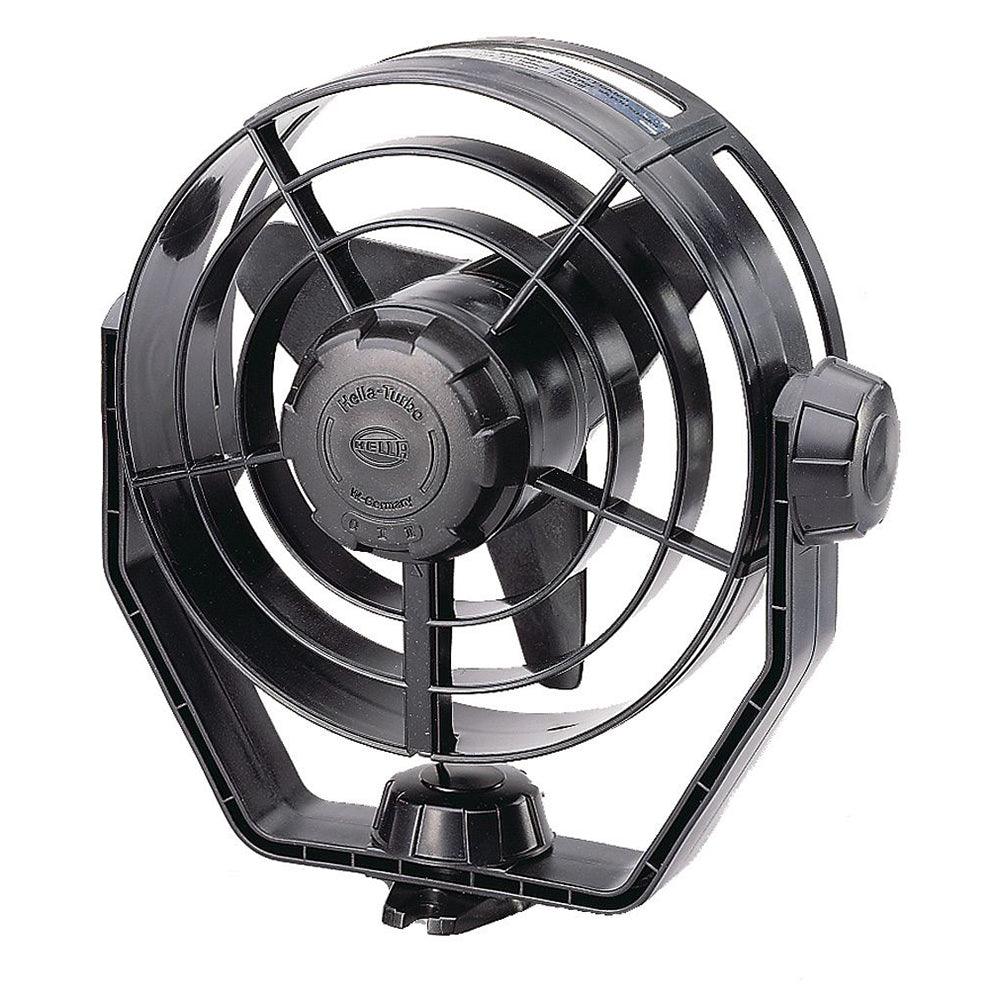 Hella Marine 2-Speed Turbo Fan - 12V - Black - Boat Gear USA