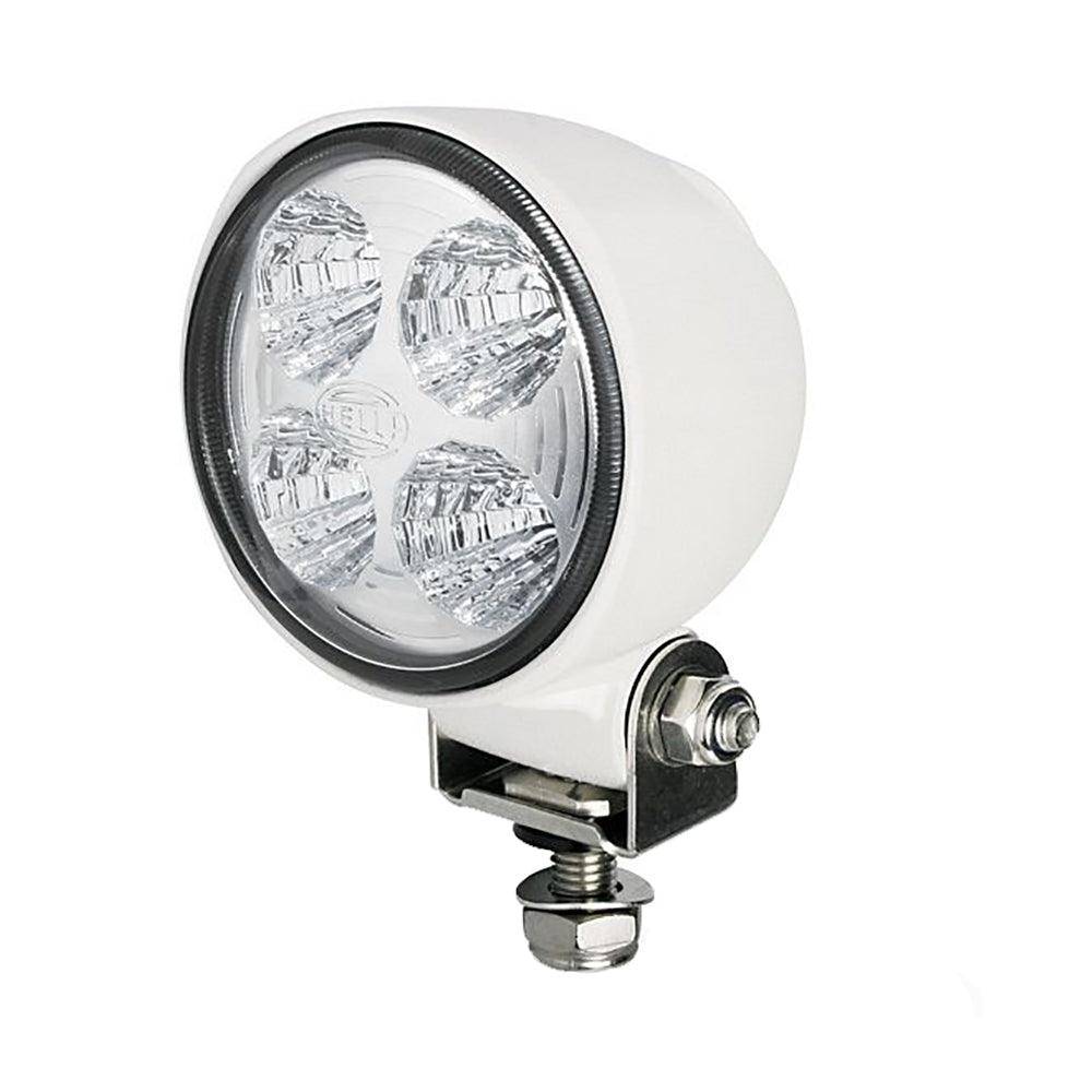 Hella Marine Module 70 Gen 3 LED Floodlight - White Housing - Long Range - 800 Lumens - Boat Gear USA