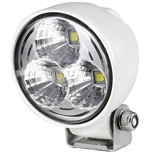 Hella Marine Module 70 Gen 4 LED Floodlight - White Housing - Long Range - 2100 Lumens - Boat Gear USA