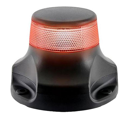 Hella Marine NaviLED 360, 2nm, All Round Light Red Surface Mount - Black Housing - Boat Gear USA