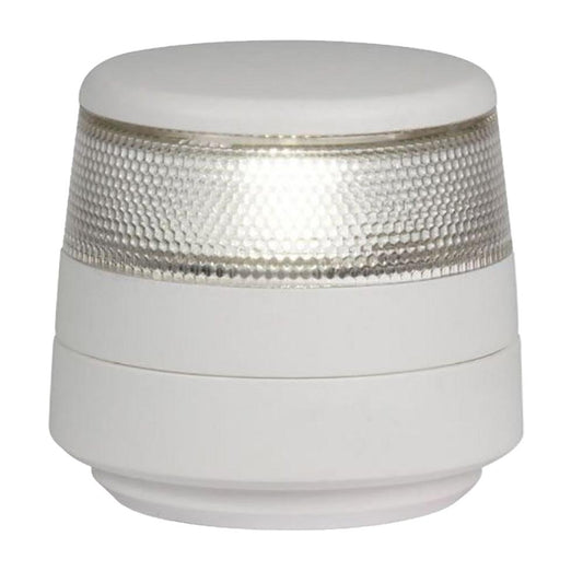 Hella Marine NaviLED 360 Compact All Round White Navigation Lamp - 2nm - Fixed Mount - White Base - Boat Gear USA