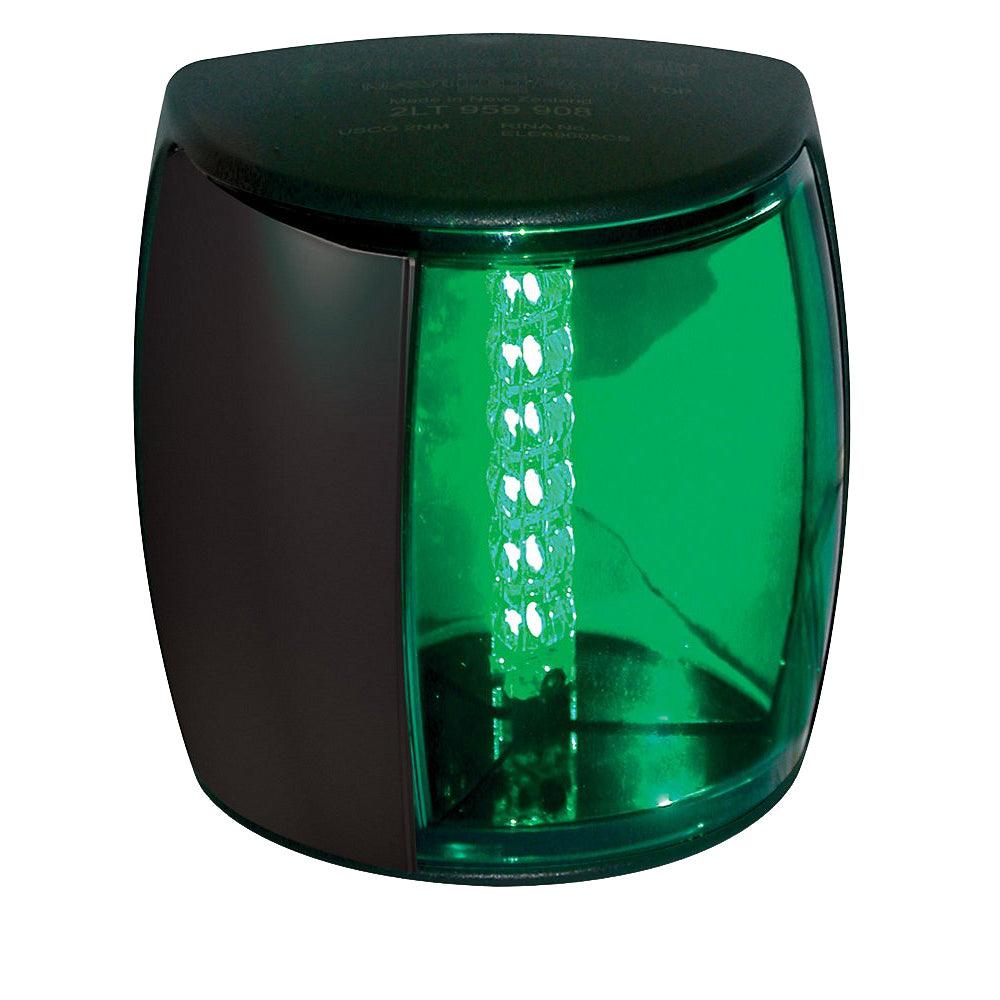 Hella Marine NaviLED PRO Starboard Navigation Lamp - 3nm - Green Lens/Black Housing - Boat Gear USA
