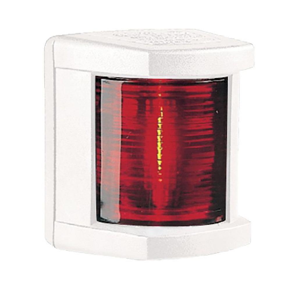 Hella Marine Port Navigation Lamp- Incandescent - 1nm - White Housing - 12V - Boat Gear USA