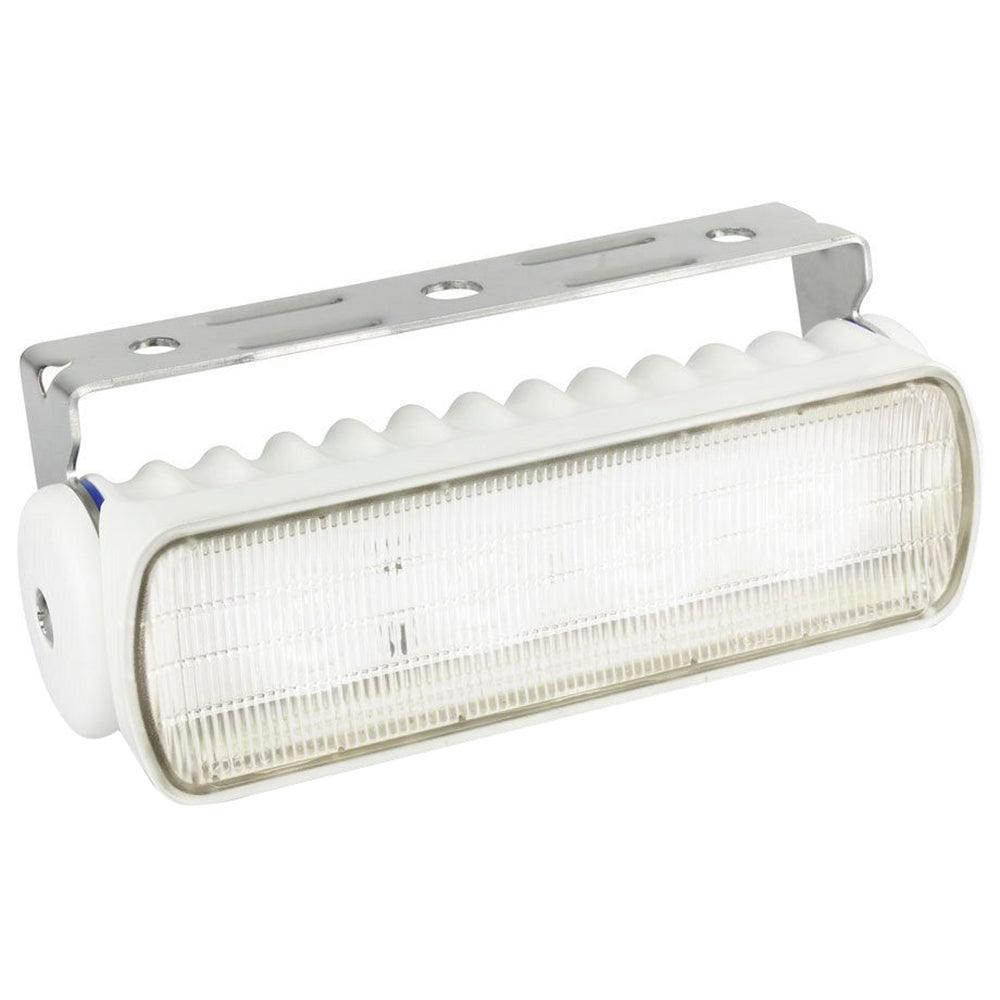 Hella Marine Sea Hawk-R LED Floodlight - White LED/White Housing - Boat Gear USA