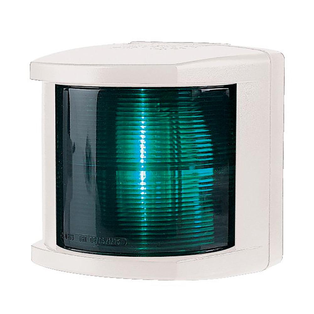 Hella Marine Starboard Navigation Light - Incandescent - 2nm - White Housing - 12V - Boat Gear USA