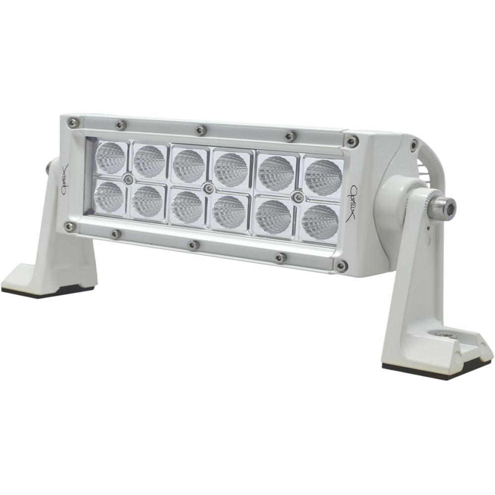 Hella Marine Value Fit Sport Series 12 LED Flood Light Bar - 8" - White - Boat Gear USA