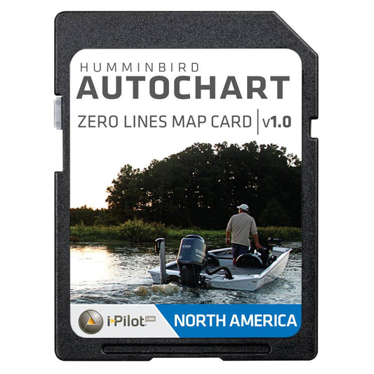 Humminbird AutoChart Zero Lines Map Card - Boat Gear USA