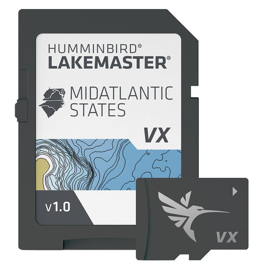 Humminbird LakeMaster® VX - Mid-Atlantic States - Boat Gear USA