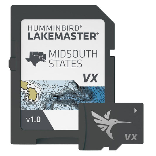 Humminbird LakeMaster® VX - Mid-South States - Boat Gear USA