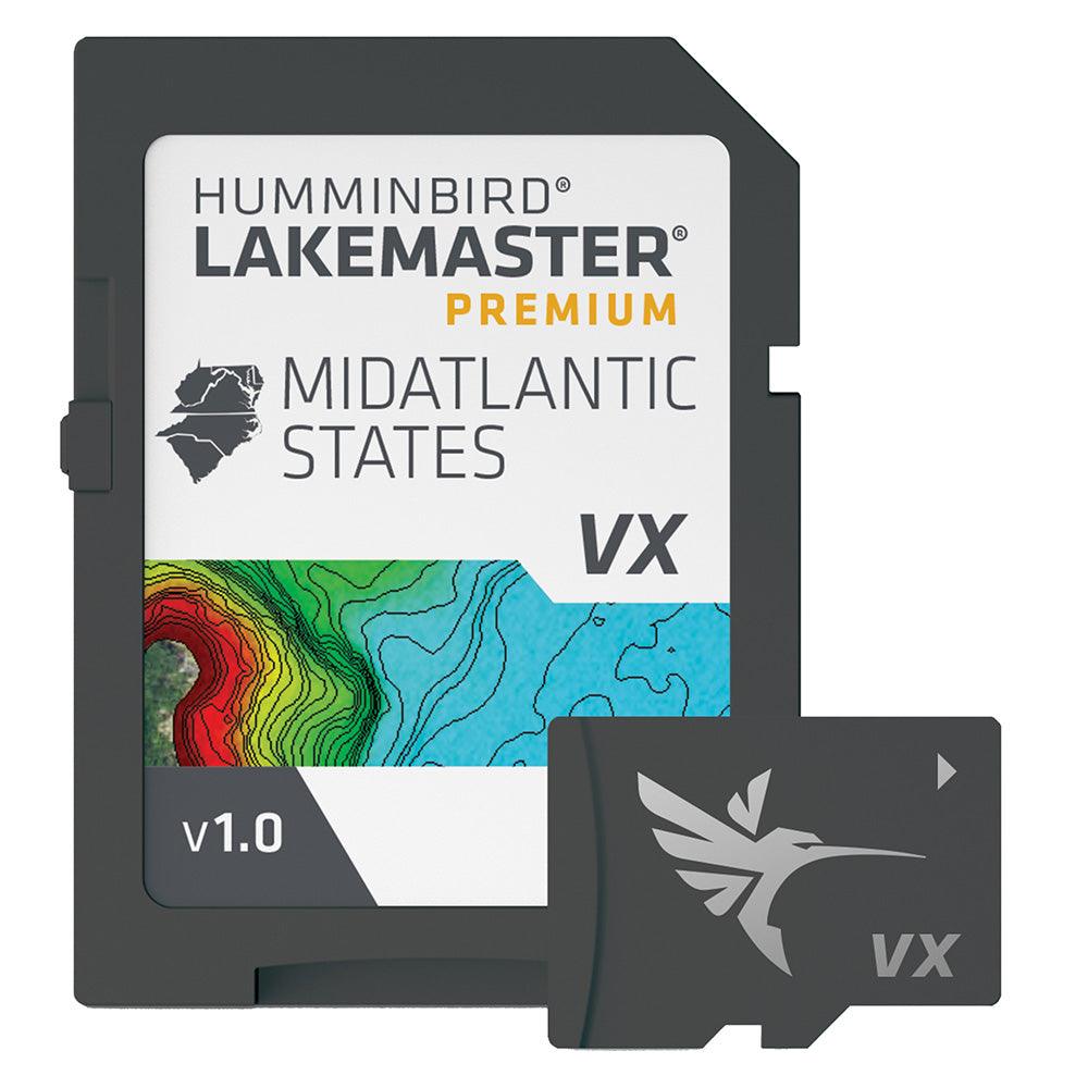 Humminbird LakeMaster® VX Premium - Mid-Atlantic States - Boat Gear USA