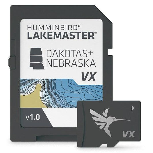 Humminbird Lakemaster VX Dakotas and Nebraska microSD - Boat Gear USA