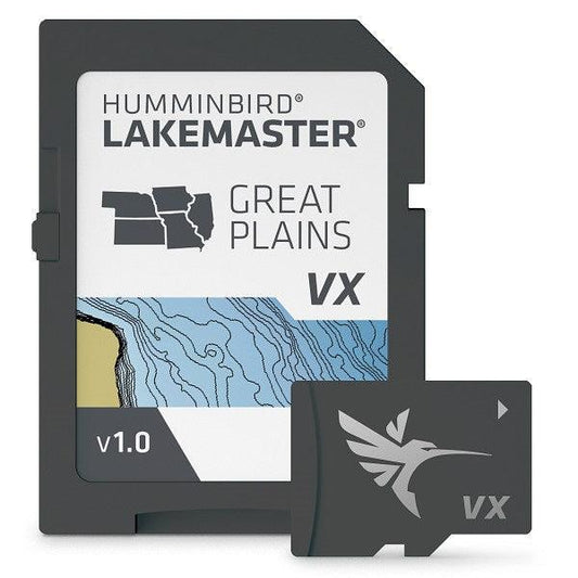 Humminbird Lakemaster VX Great Plains microSD - Boat Gear USA