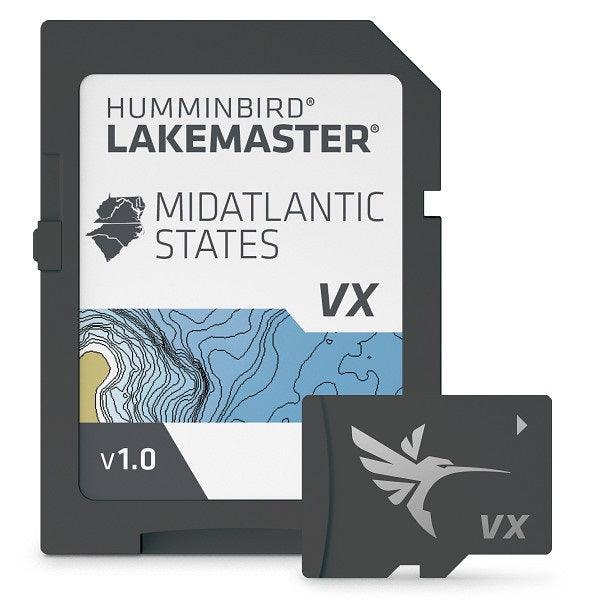 Humminbird Lakemaster VX Mid-Atlantic States microSD - Boat Gear USA