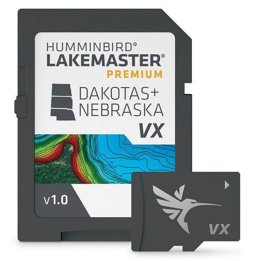 Humminbird Lakemaster VX Premium Dakotas and Nebraska microSD - Boat Gear USA