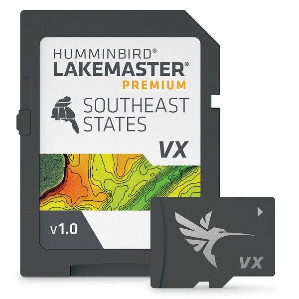 Humminbird Lakemaster VX Premium Southeast microSD - Boat Gear USA