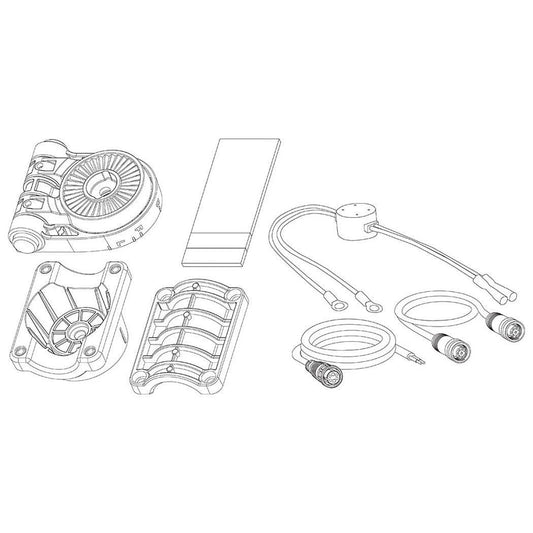 Humminbird Open Water Adapter Kit Transom Mount For Mega Live - Boat Gear USA