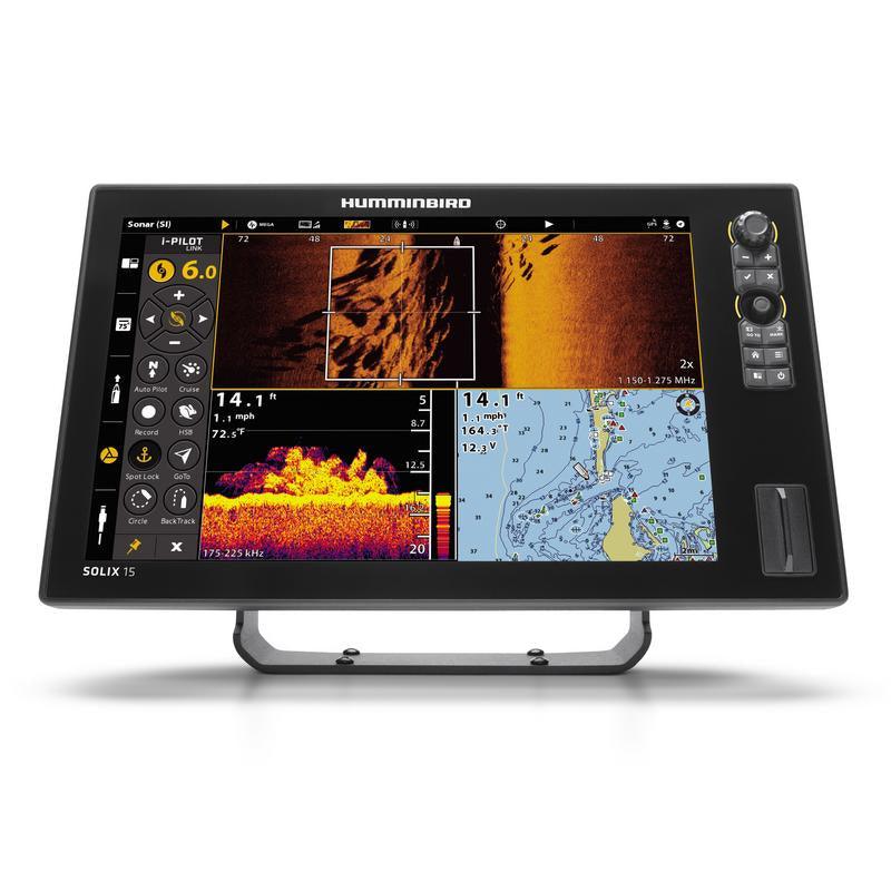 Humminbird Solix15 Chirp Mega Si+ G3 No Transducer - Boat Gear USA