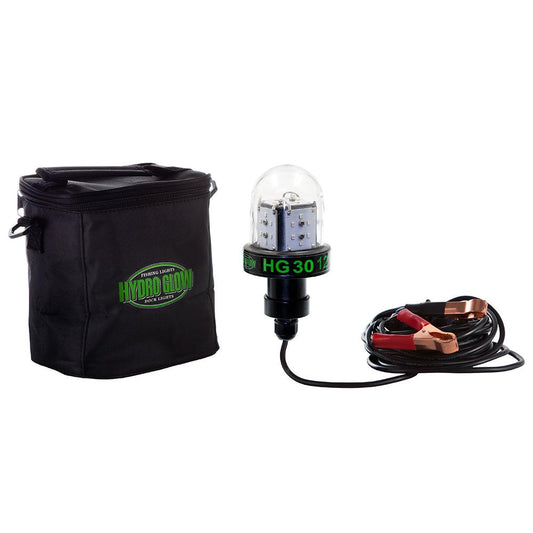 Hydro Glow HG30 30W/12V Deep Water LED Fish Light - Green Globe Style - Boat Gear USA