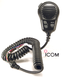 Icom Hm126b Black Mic For 502/m504/m604 - Boat Gear USA