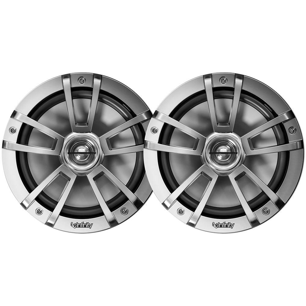 Infinity INF822MLT 8" RGB Coaxial Titanium Speakers - Boat Gear USA