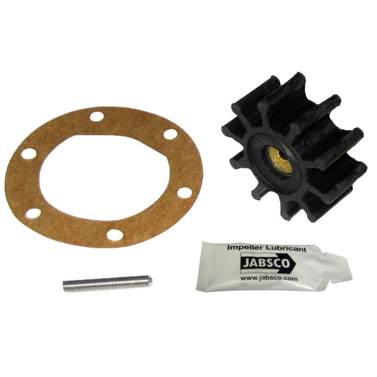 Jabsco Impeller Kit - 10 Blade - Neoprene - 2" Diameter x 7/8"W Pin Drive Insert - Boat Gear USA