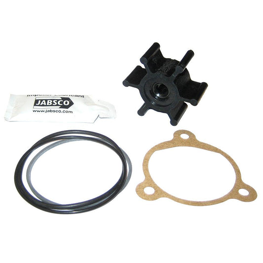 Jabsco Neoprene Impeller Kit w/Cover, Gasket or O-Ring - 6-Blade - 5/16 Shaft Diameter - Boat Gear USA