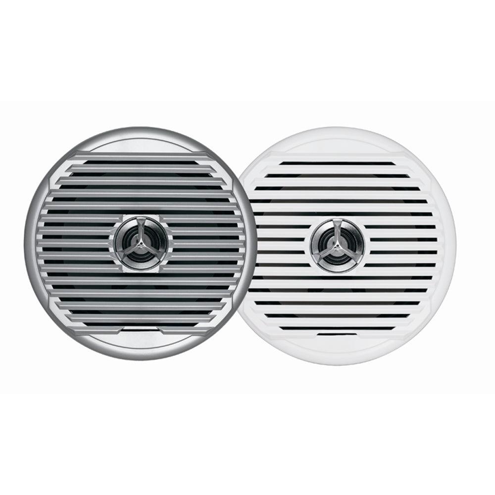 JENSEN 6.5" MSX65R Speaker - White/Silver Grilles - 75W - Boat Gear USA