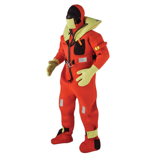 Kent Commercial Immersion Suit - USCG/SOLAS Version - Orange - Intermediate - Boat Gear USA