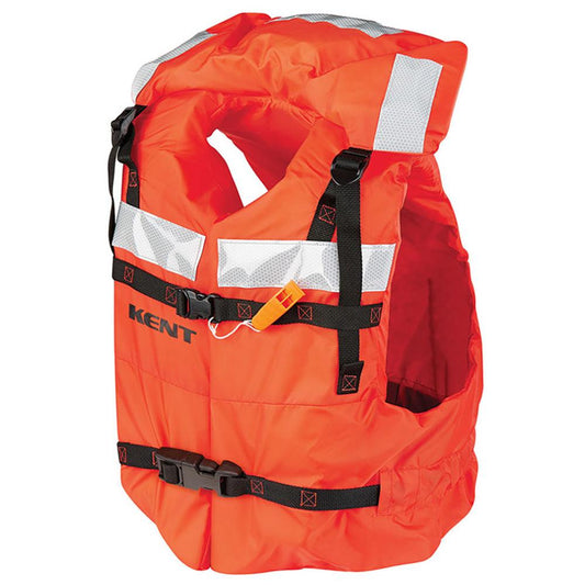 Kent Type 1 Commercial Adult Life Jacket - Vest Style - Universal - Boat Gear USA