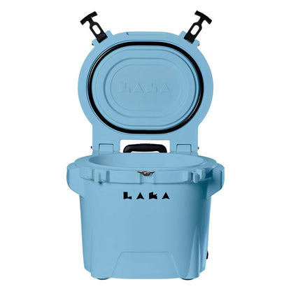 LAKA Coolers 30 Qt Cooler w/Telescoping Handle & Wheels - Blue - Boat Gear USA