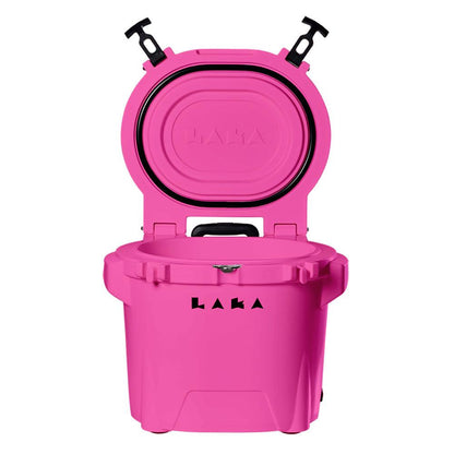 LAKA Coolers 30 Qt Cooler w/Telescoping Handle & Wheels - Pink - Boat Gear USA