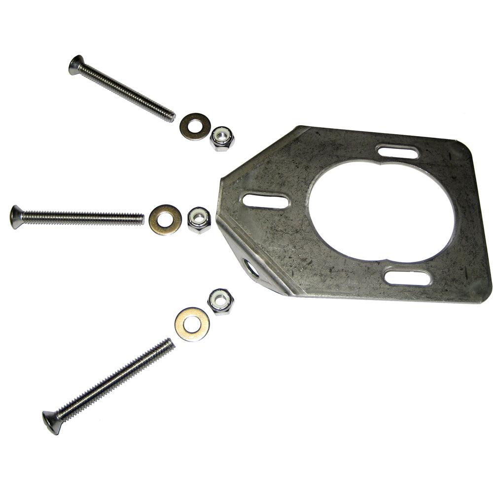 Lee's Stainless Steel Backing Plate f/Heavy Rod Holders - Boat Gear USA