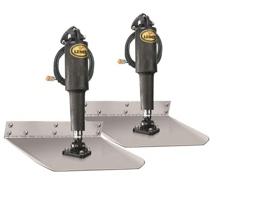 Lenco 12""x24"" Standard Mount Trim Tab Kit 12v Requires Switch - Boat Gear USA