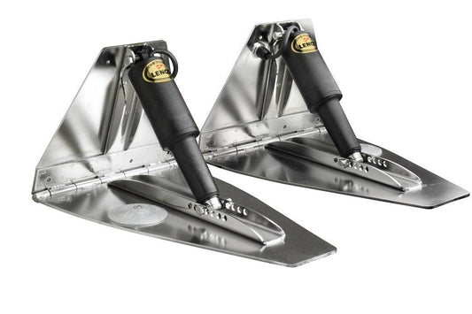 Lenco 21""x14"" High Performance Trim Tab Kit 12v Dual Actuator Requires Switch - Boat Gear USA