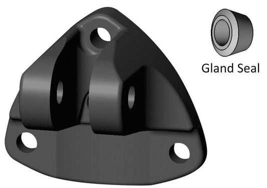 Lenco Upper Mounting Bracket With Gland Seal - New Style - Boat Gear USA