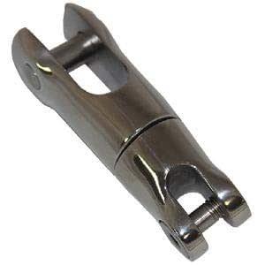 Lewmar Swivel500f Stainless Swivel Fixed 3/8"", 1/2"" & 7/16"" Chain - Boat Gear USA