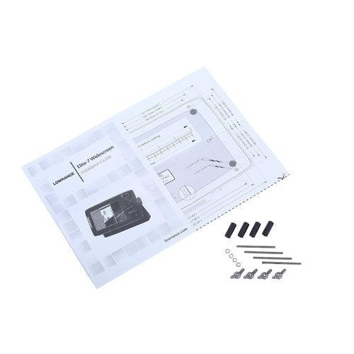 Lowrance Flush Mount Kit For Elite 7 Series - Boat Gear USA