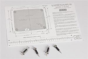 Lowrance Fm-me5 Flush Mount For Elite/mark 5"" Models - Boat Gear USA