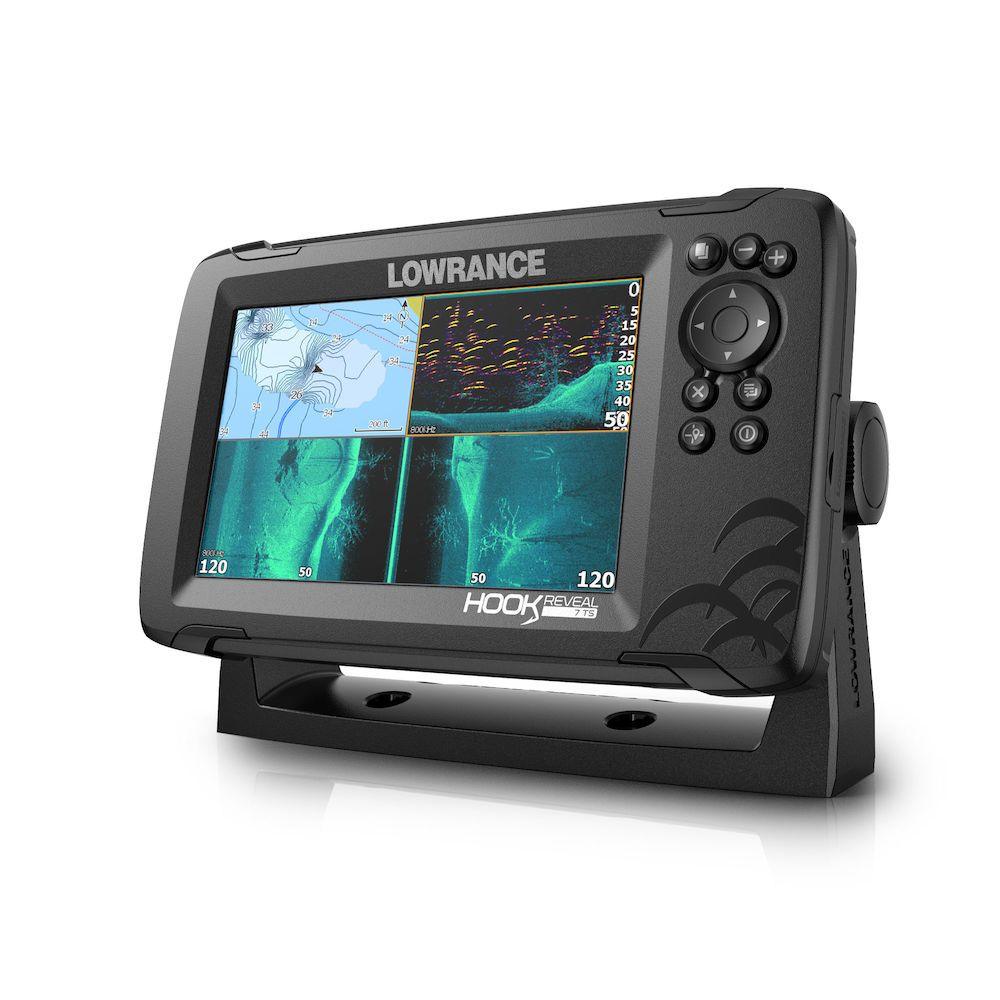 Lowrance Hook Reveal 7 Tripleshot C-map Contour+ - Boat Gear USA