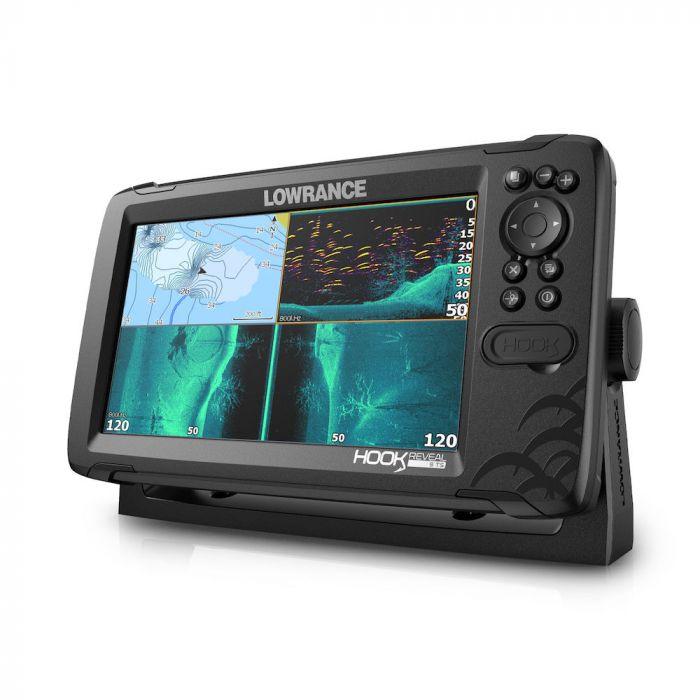 Lowrance Hook Reveal 9 Tripleshot C-map Contour+ - Boat Gear USA