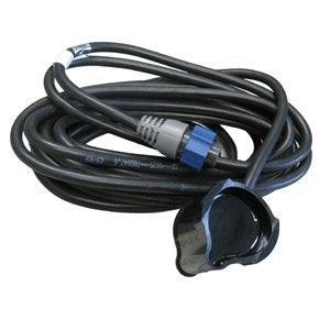 Lowrance In-hull Transducer 9-pin 83/200khz With Temp - Boat Gear USA