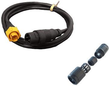 Lowrance Rj45 To 5-pin Male 1.5 Meter Cable With Boot - Boat Gear USA