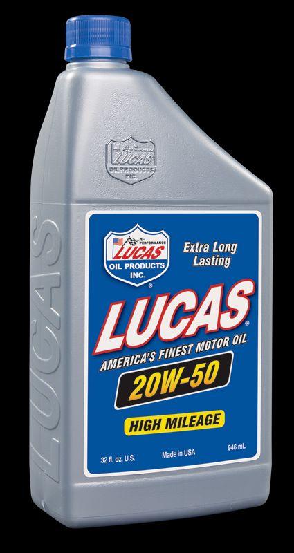 LUCAS OIL - 20/50 PLUS RACING OIL - 10252 - Boat Gear USA