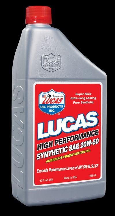 LUCAS OIL - 20/50 SYNTH RACING OIL - 10054 - Boat Gear USA