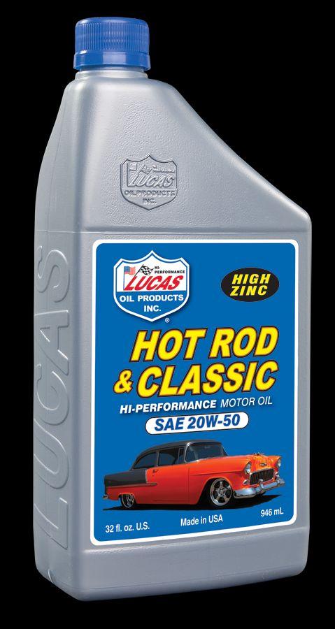 LUCAS OIL - 20W-50 HOTROD & CLASSIC - 10689 - Boat Gear USA