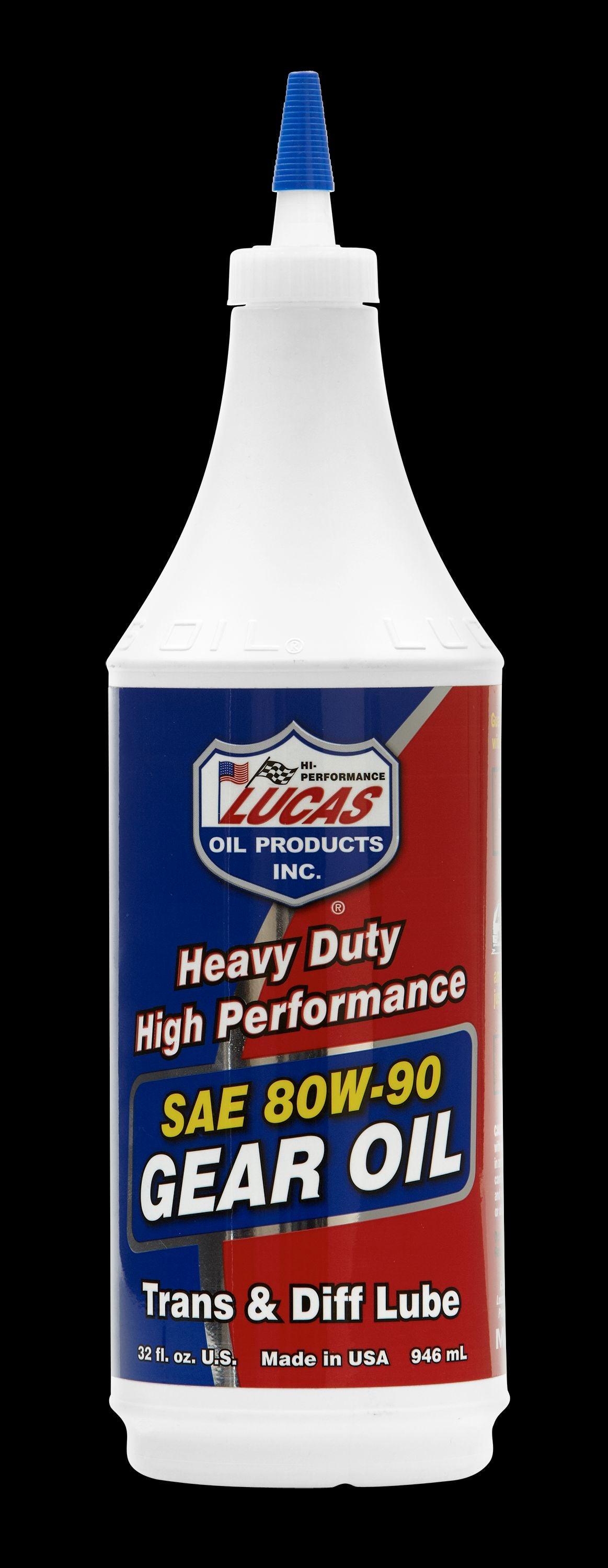 LUCAS OIL - 80W-90 GEAR OIL QT - 10043 - Boat Gear USA