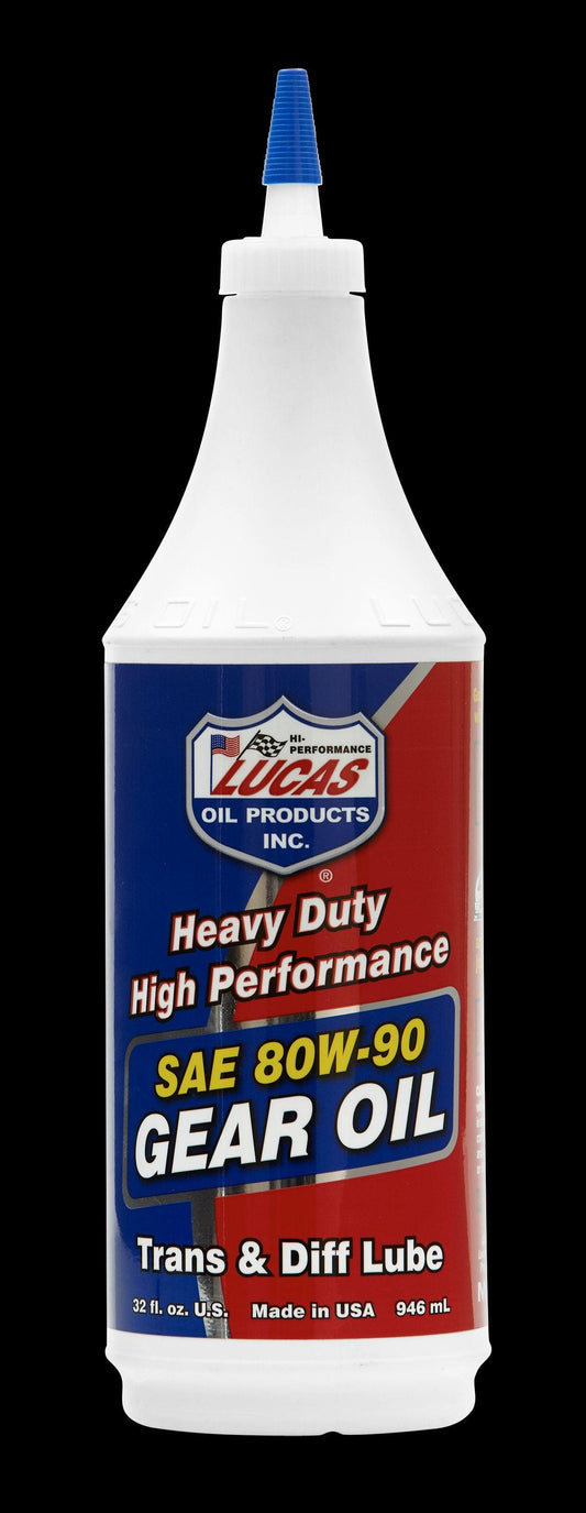 LUCAS OIL - 80W-90 GEAR OIL QT - 10043 - Boat Gear USA