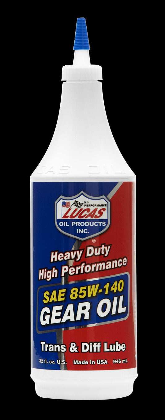 LUCAS OIL - 85/140 HD GEAR OIL QUART - 10042 - Boat Gear USA