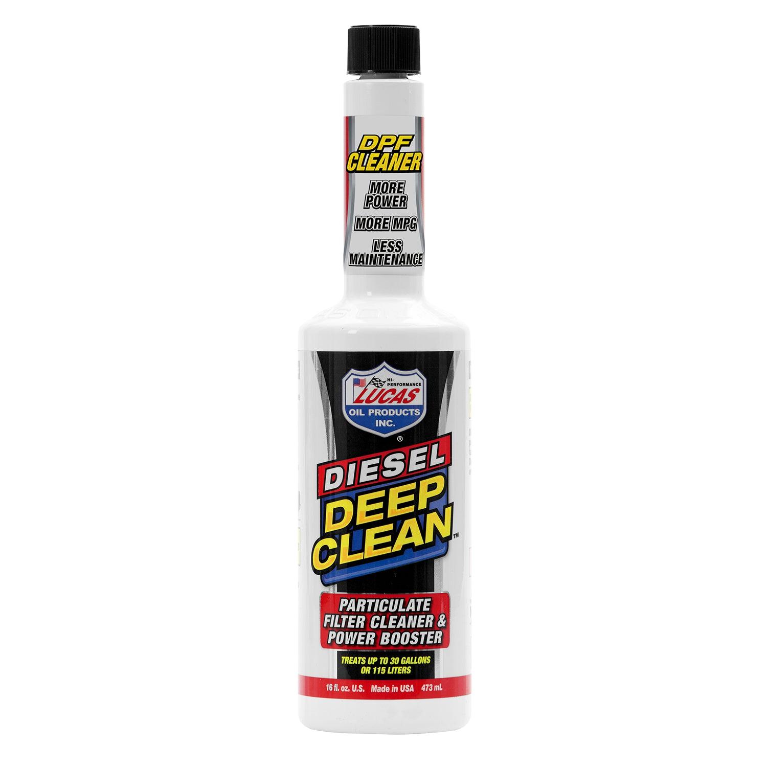 LUCAS OIL - DIESEL DEEP CLEAN - 16 OUNCE - 10872 - Boat Gear USA