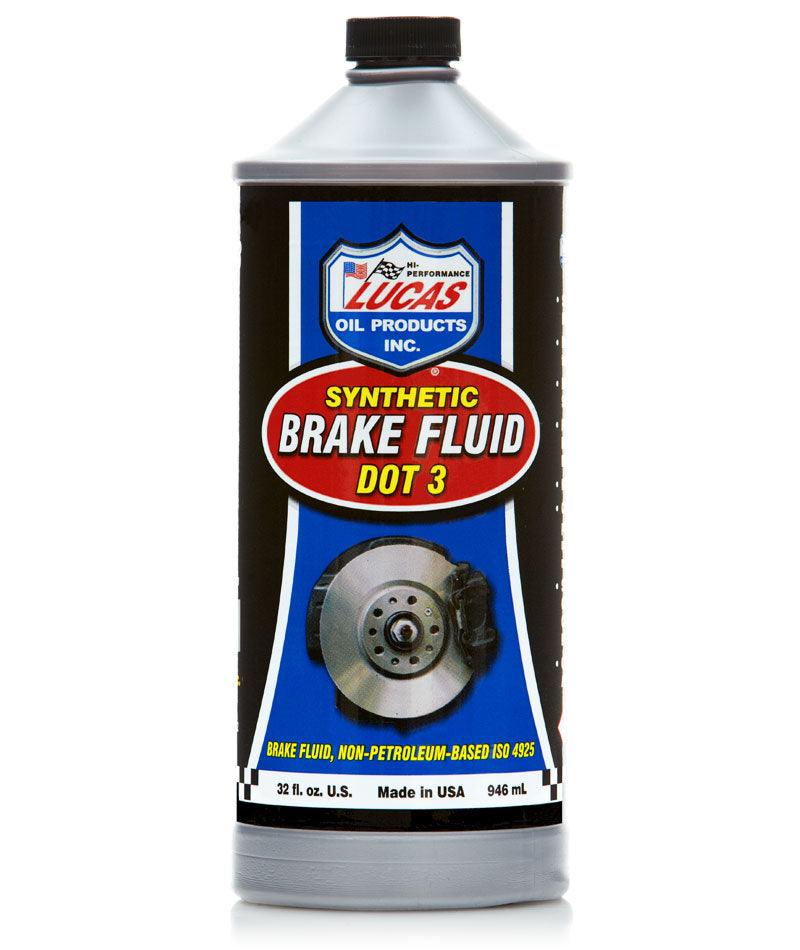 LUCAS OIL - DOT 3 BRAKE FLUID QUART - 10826 - Boat Gear USA